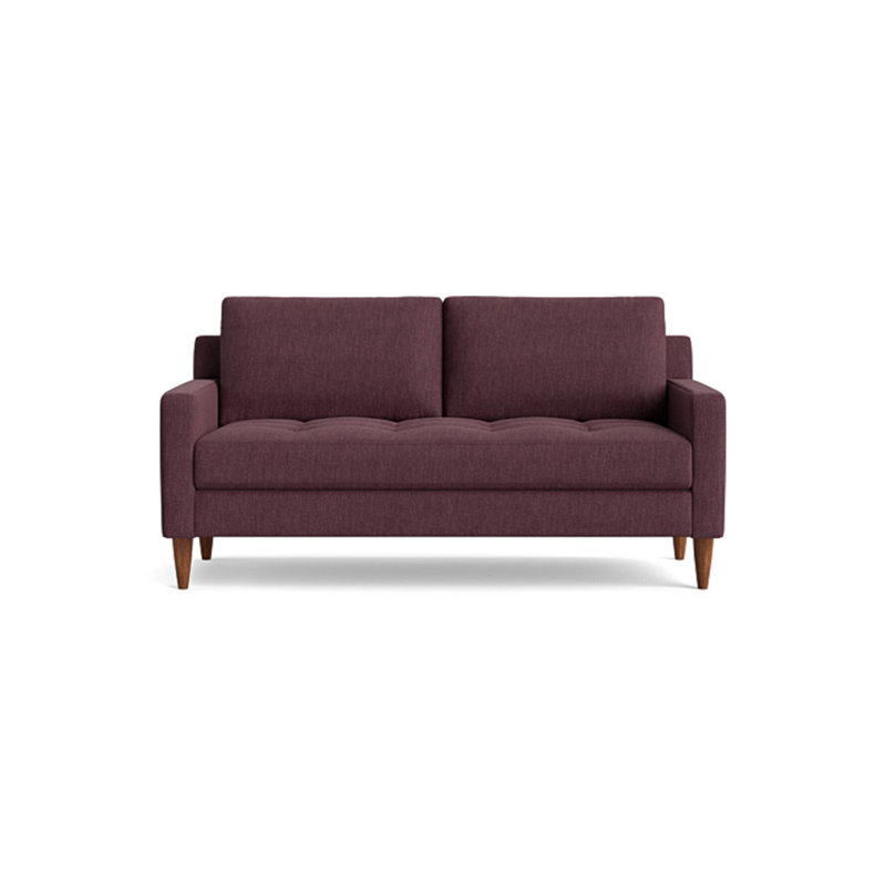MCM Loveseat (70"), Performance Weave - Aubergine