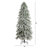 Flocked 7' Pre-Lit Pine Christmas Tree
