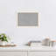 Tableau magnétique encadré or blanc Morgan-101827530