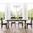 70.87" Modern Farmhouse Ironwood Dining Table (Walnut)-694387068-694387070