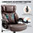800lbs Big And Tall Office Chair, Ergonomic Executive Chair With Reclining Backrest, Spring Cushion Seat, Lumbar Support & Ergonomic Armrests For Office And Conference Room-722432319