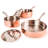 BergHOFF Copper Tri-Ply 5Pc Starter Set, Hammered