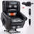 350 Lbs Genuine Leather Power Lift Recliner - Dual Motor, Heating, Massage, USB Port, Infinite Position-1500742816