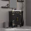 Meuble-lavabo simple 18 po P, comptoir en acrylique et Miroir-530751898-530751896