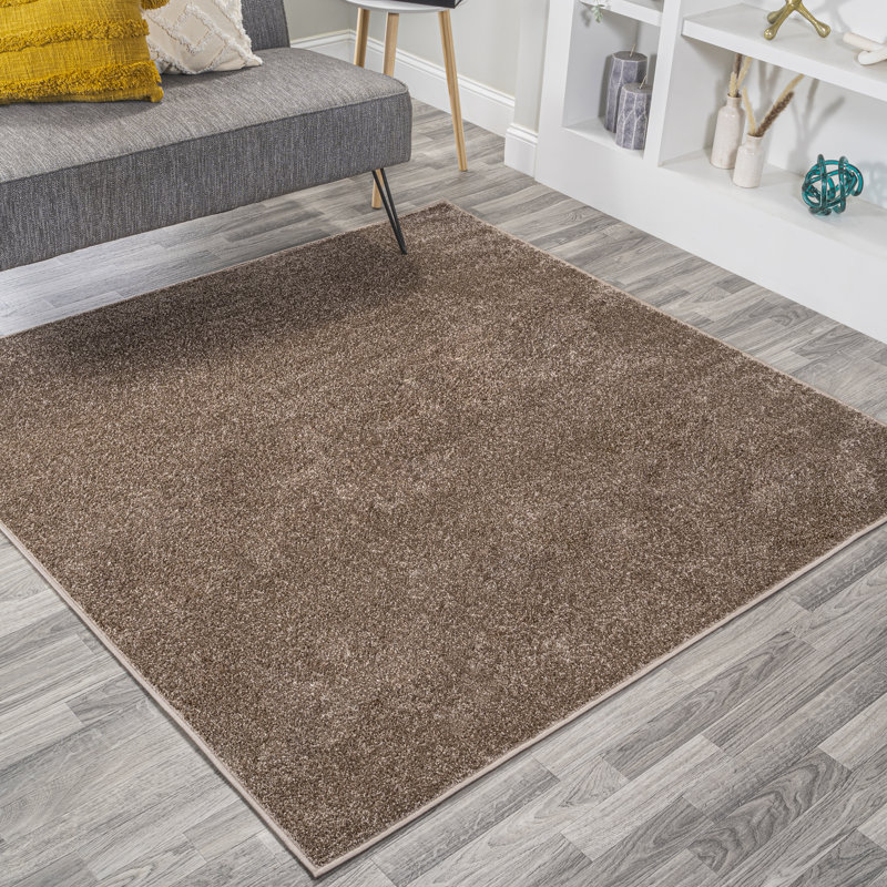 Tapis brun Antto, Carré 9 pi