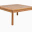 Ensemble de canapé d'extérieur 4 pièces en bois d'acacia et corde