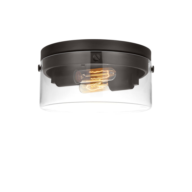 Garrett 2 - Light Flush Mount, 5.5" H x 11.38" W x 11.38" D