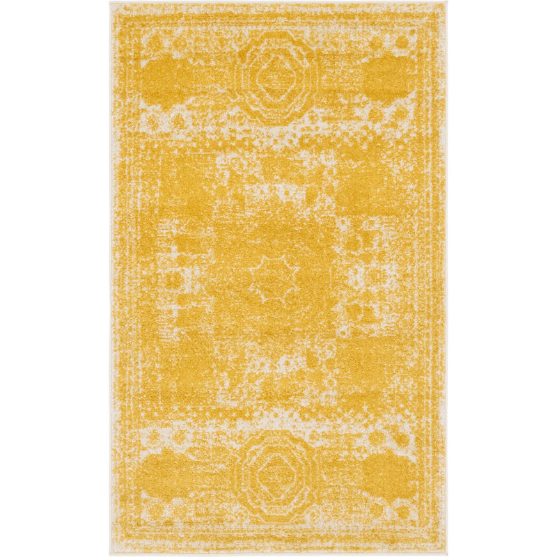 Rizo Geometric Indoor Rug, Rectangle 3'3" x 5'3"