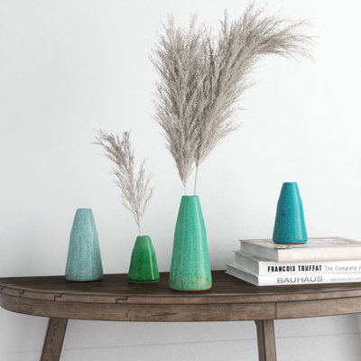 Conical Stoneware Vase