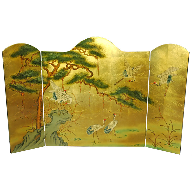 3 Panel Fireplace Screen