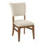 Chaise d'appoint rembourrée Contour