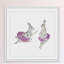 'Dancing Rabbits' by Thimble Sparrow Framed Print-19555534
