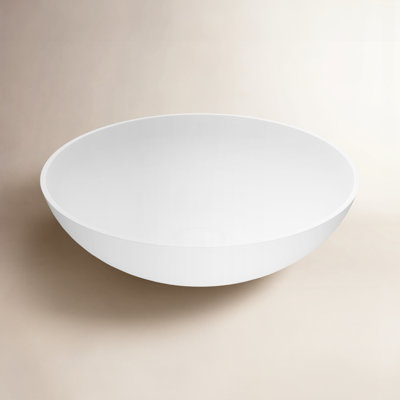 Lotus Round Vessel Bathroom Sink