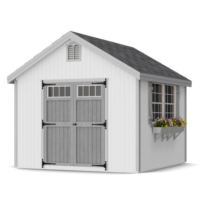 Colonial Williamsburg Outdoor Wood Storage Shed