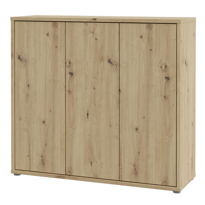 Alice Springs 12 Pair Shoe Storage, Artisan Oak