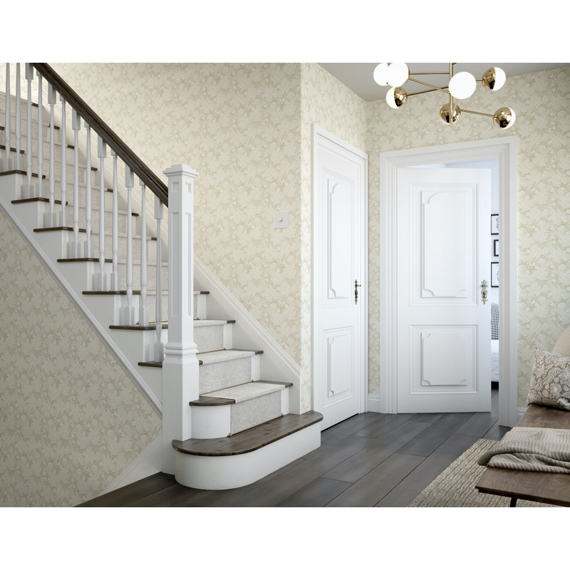 Hilla 10m x 50cm Matte Wallpaper Roll, Brown