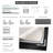 Extra Large Wall Art Fabric Print - Light Neutral Abstract Flowing Horizon Minimal Modern Design for Living Room or Bedroom - "Frame Assembly Required (Unfinished Frame)"-124795336