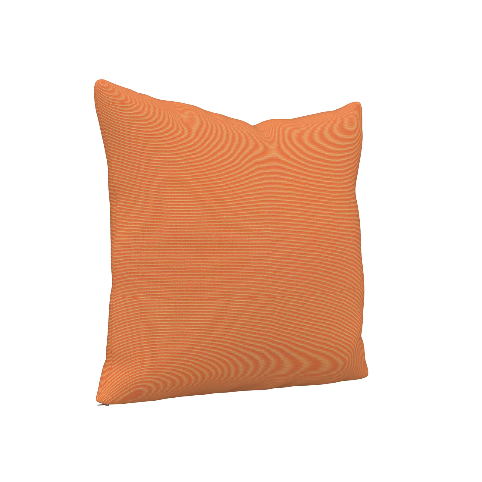 Indoor/Outdoor Throw Pillow, Square 16", Canvas Tangerine Sunbrella® Canvas