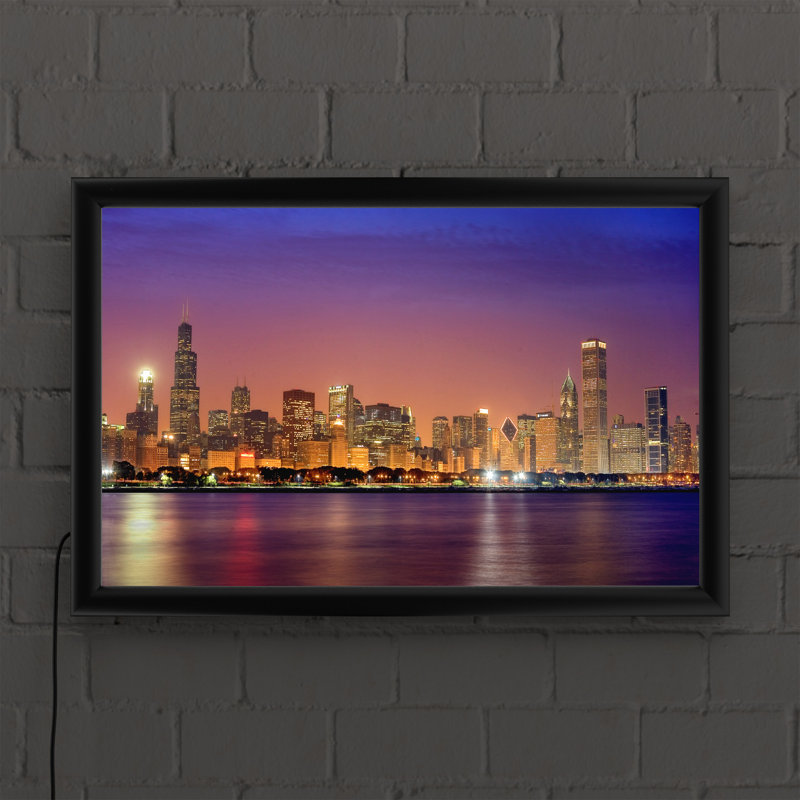 Reproduction de photo sur toile encadrée par Mike Jones à Chicago