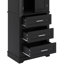 Armoire de rangement imposante avec trois tiroirs et tablettes réglables-118039187
