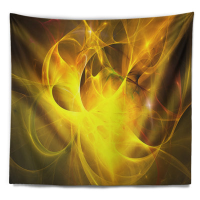 Abstract Polyester Tapestry