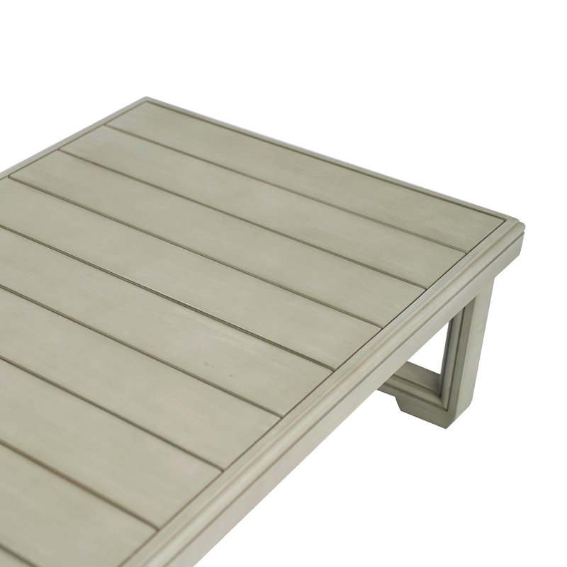 Table basse Westchester, Gris clair