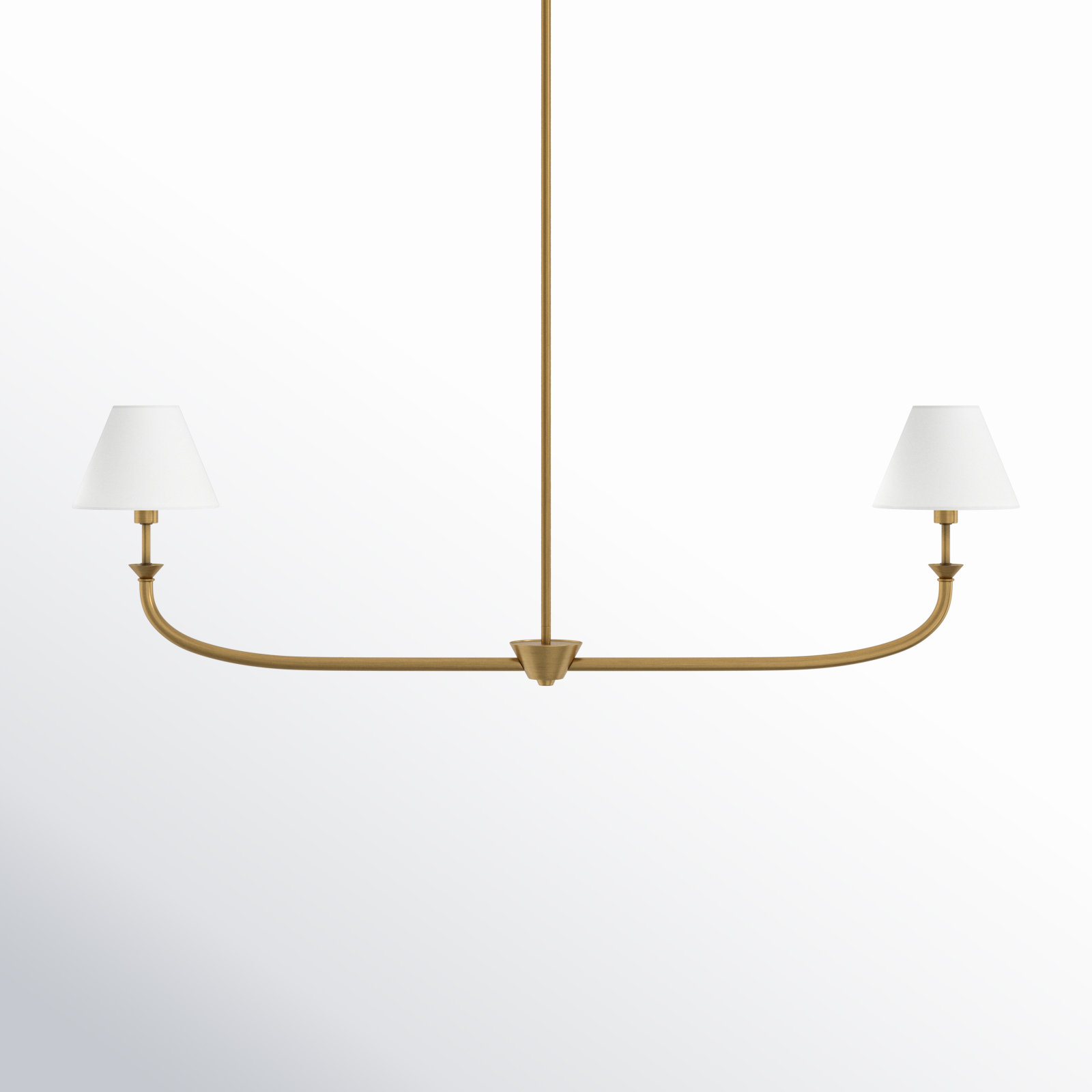 Greta Linear Chandelier by Hinkley, Gold
