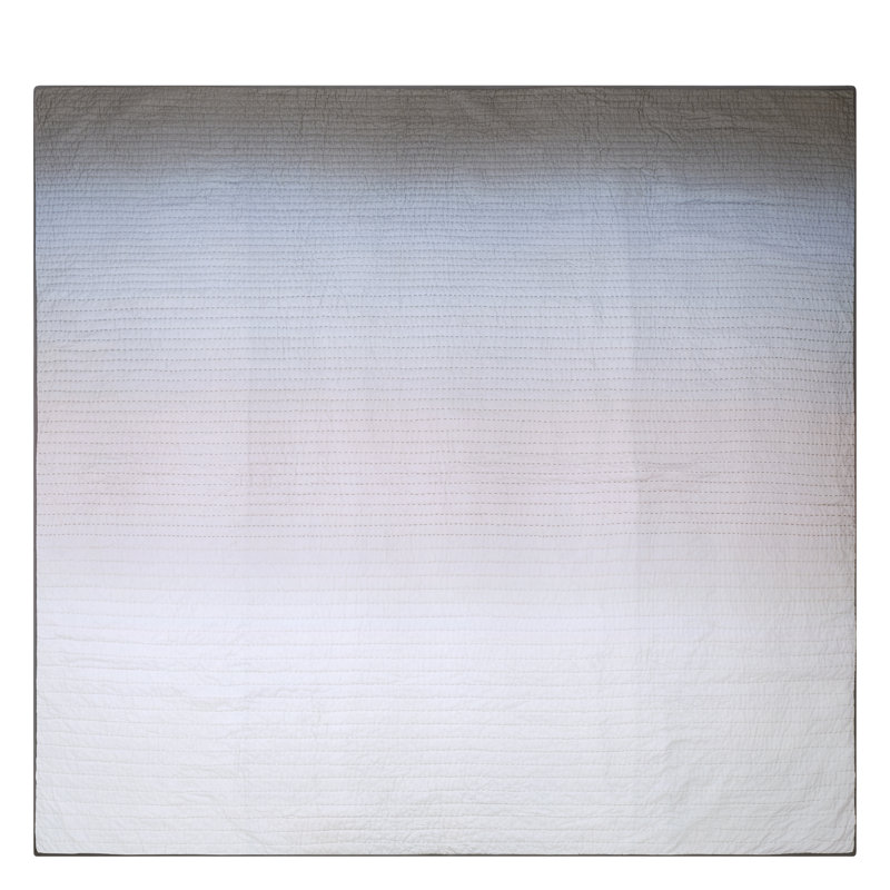 Savoie Dove Cotton Quilt, California King
