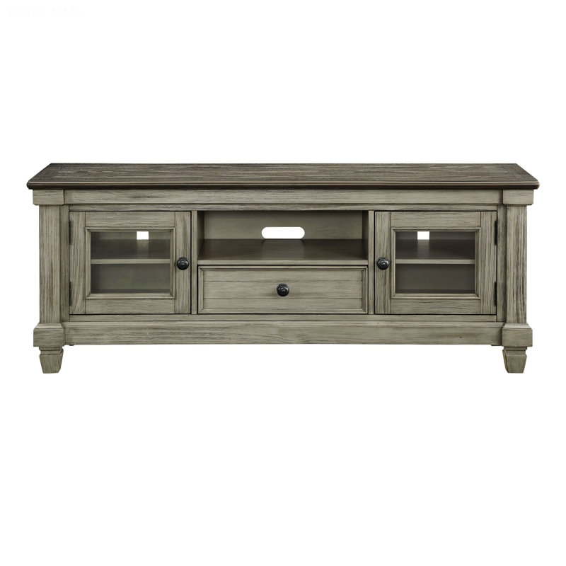 Coffee Table With Storage Drawer, Wooden Console Table For Living Room