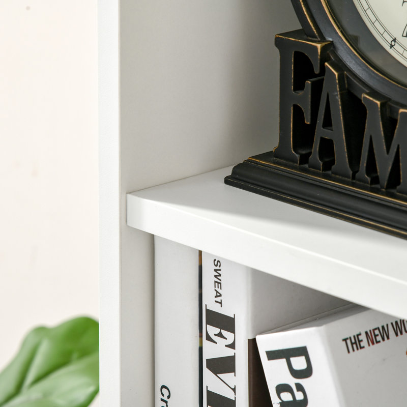 Rendall Standard Bookcase., White