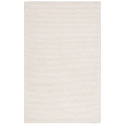 Alpers Hand Tufted Viscose/Wool Rug in Ivory