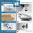 24'' Single Bathroom Vanity with Ceramic Top