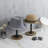 2 Piece Wood Tabletop Hat Stands Riser