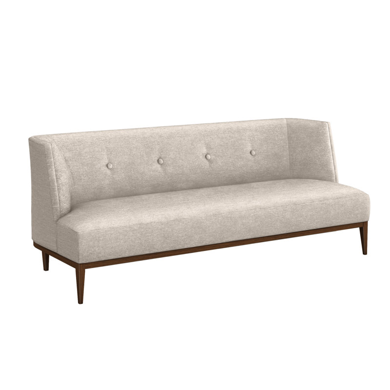 Chloe Sofa, Walnut, Bungalow Chenille