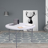 121.9cm Round Portable Banquet Table