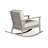 Eucalyptus Rocking Chair With Cushions, Driftwood Gray Finish, Burgundy Cushions-1528873600-1528873606