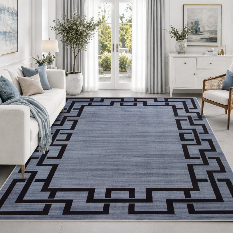 Coll Abstract Machine Printed Area Rug, Runner 60 x 220 cm