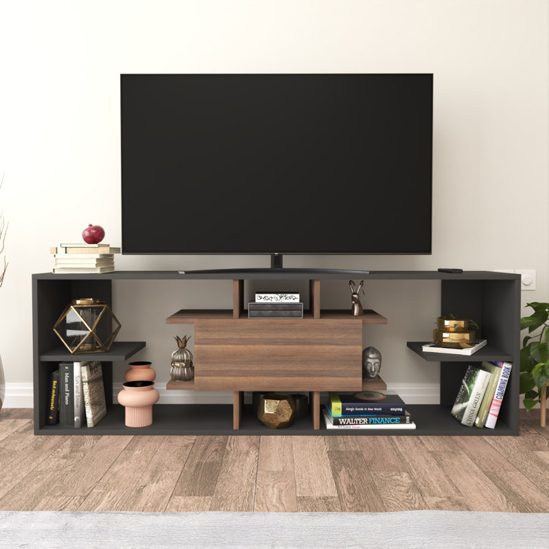 Dacorey TV Stand for TVs up to 78", Gray/Anthracite