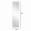 Miroir mural 56 x 15 po