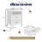 Stanley Set Of 2 Nightstand With Charging Station, Bedside Table With Storage Drawers, Night Stand For Bedroom, End Table Or Side Table For Living Room, 15.5" D X 18.9" W X 24" H, White-846805258