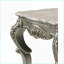 Table basse en marbre naturel avec finition bronze antique, épaisseur de 20 mm pour le salon luxueux