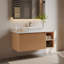 Meuble-lavabo simple 36 po avec plateau en faux marbre Dexheart-1798174535-1788854393