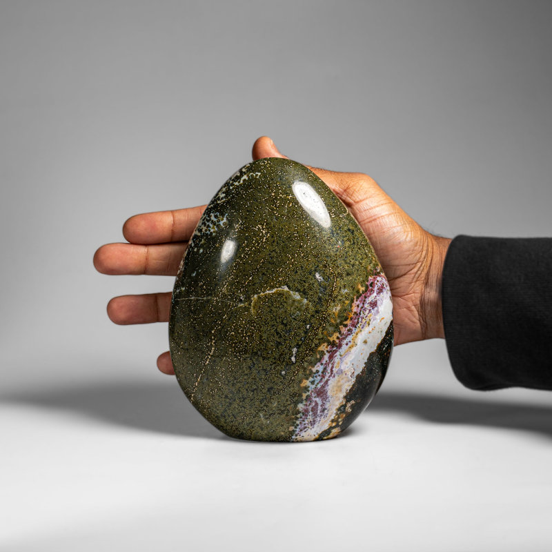 Polished Ocean Jasper Freeform From Madagascar (4 Lbs)