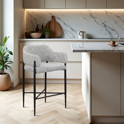 Sylas Fabric Counter Stool