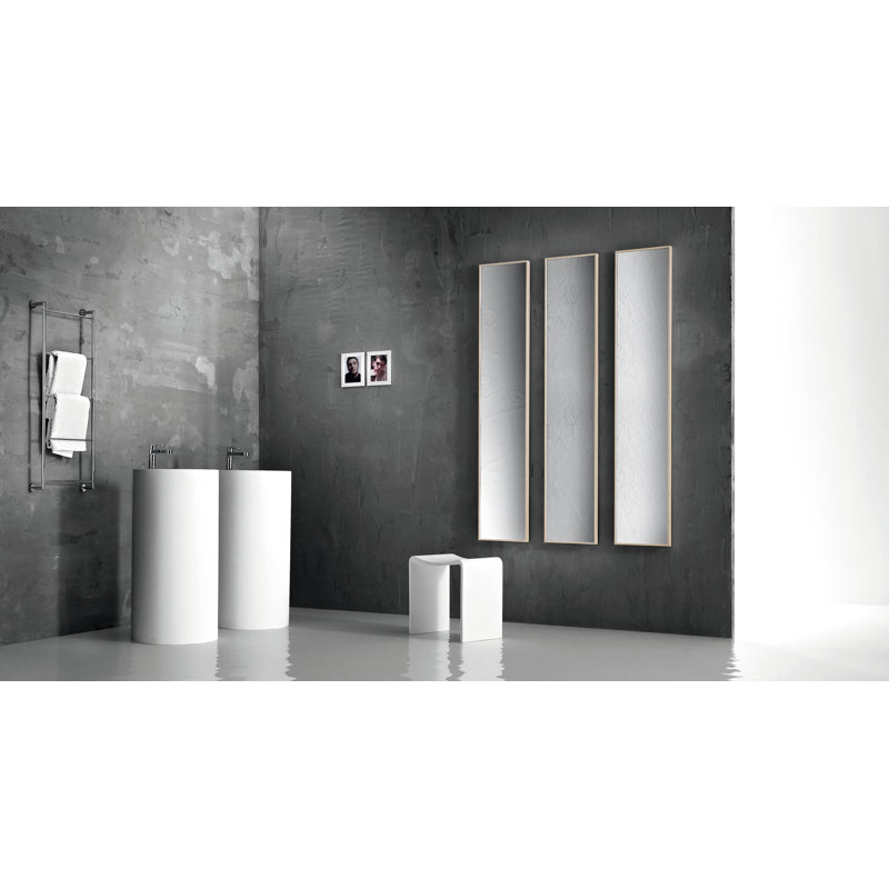 Gunner 40cm Mattstone Shower Bench