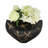11" Tersilla Tribal Black & Gold Vase