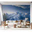 Murale paysage pelez et collez - formation de nuage moelleux-1840844162