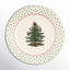 Spode Christmas Tree Polka Dot Dessert Plates