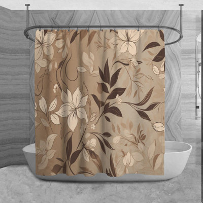 Carven Microfiber Shower Curtain