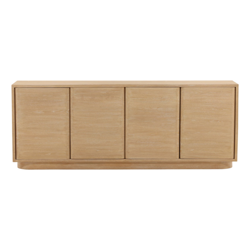 Zay Sideboard Light Natural, 32" H x 84" W x 18" D